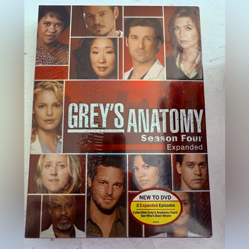 Grey’s Anatomy Season Four Expanded Brand New and Sealed